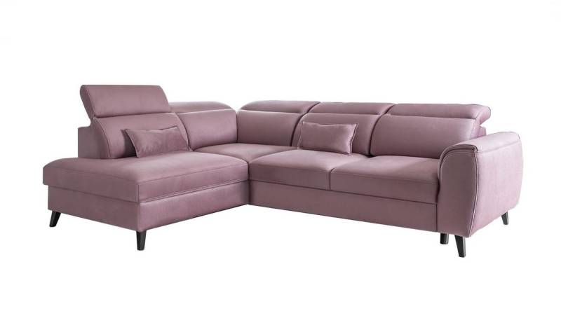 Eltap Ecksofa NOBLE Moderne Ausziehbare Eckcouch mit Kopfteilverstellung, mit Schlaffunktion, mit Bettfunktion Eltap Ecksofa NOBLE Moderne Ausziehbare Eckcouch mit Kopfteilverstellung, mit Schlaffunktion, mit Bettfunktion von Eltap