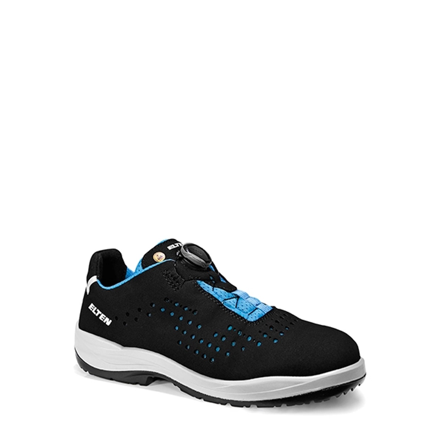 Elten Damen-Sicherheitshalbschuh Impulse Lady Boa Aqua Low Esd S1P Gr. 39 von Elten