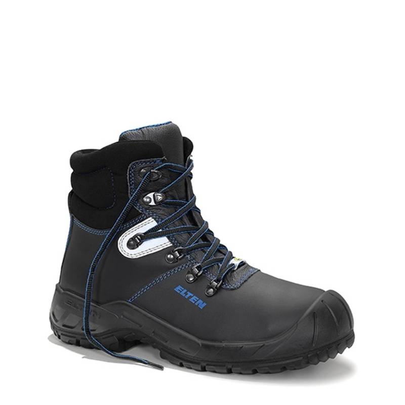Elten Sicherheitsschnürstiefel Alessio Steel Rubber Xw Mid Esd S3 Gr. 37 von ELTEN
