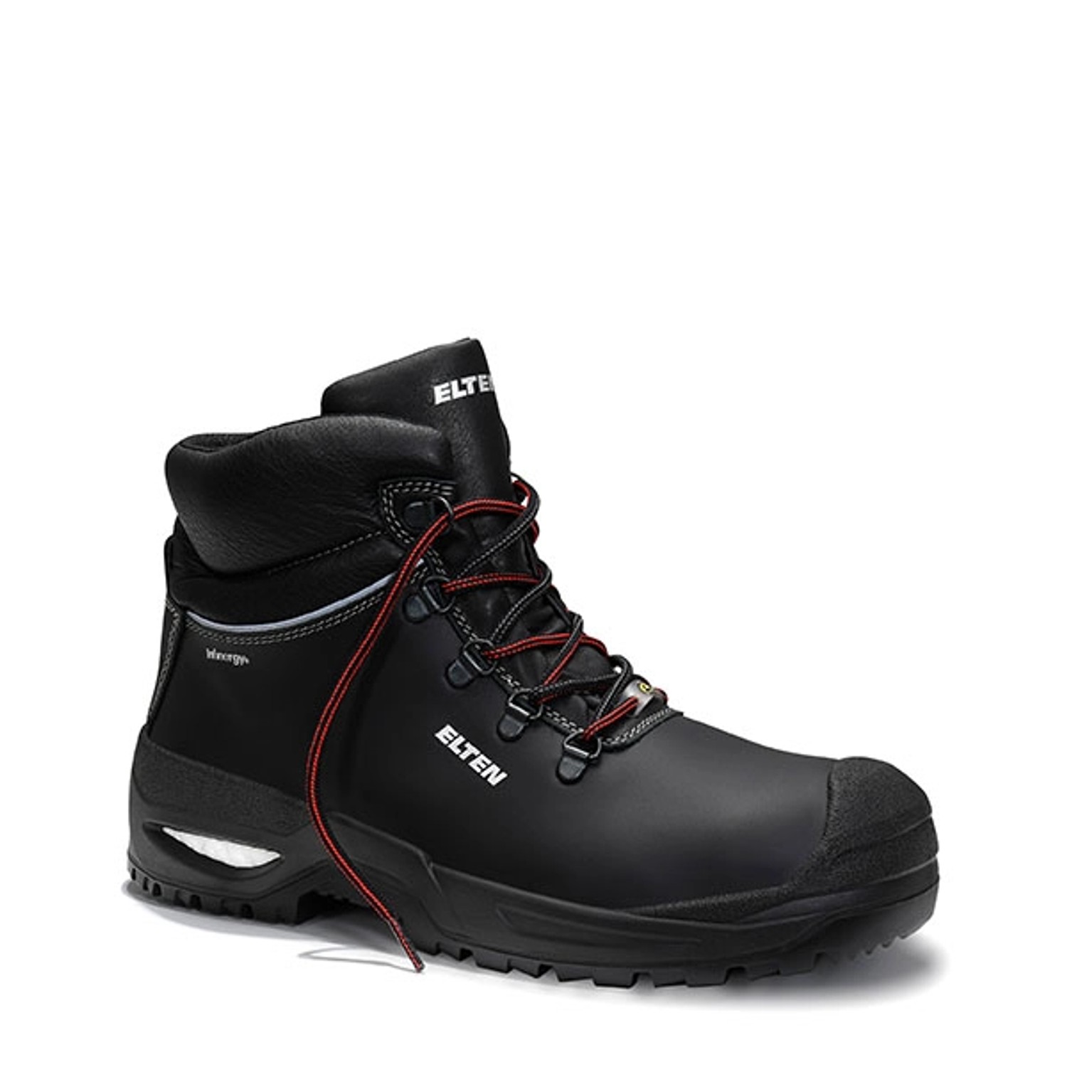 Elten Sicherheitsschnürstiefel Francesco Xxsg Black Mid Esd S3 Gr. 36 von Elten