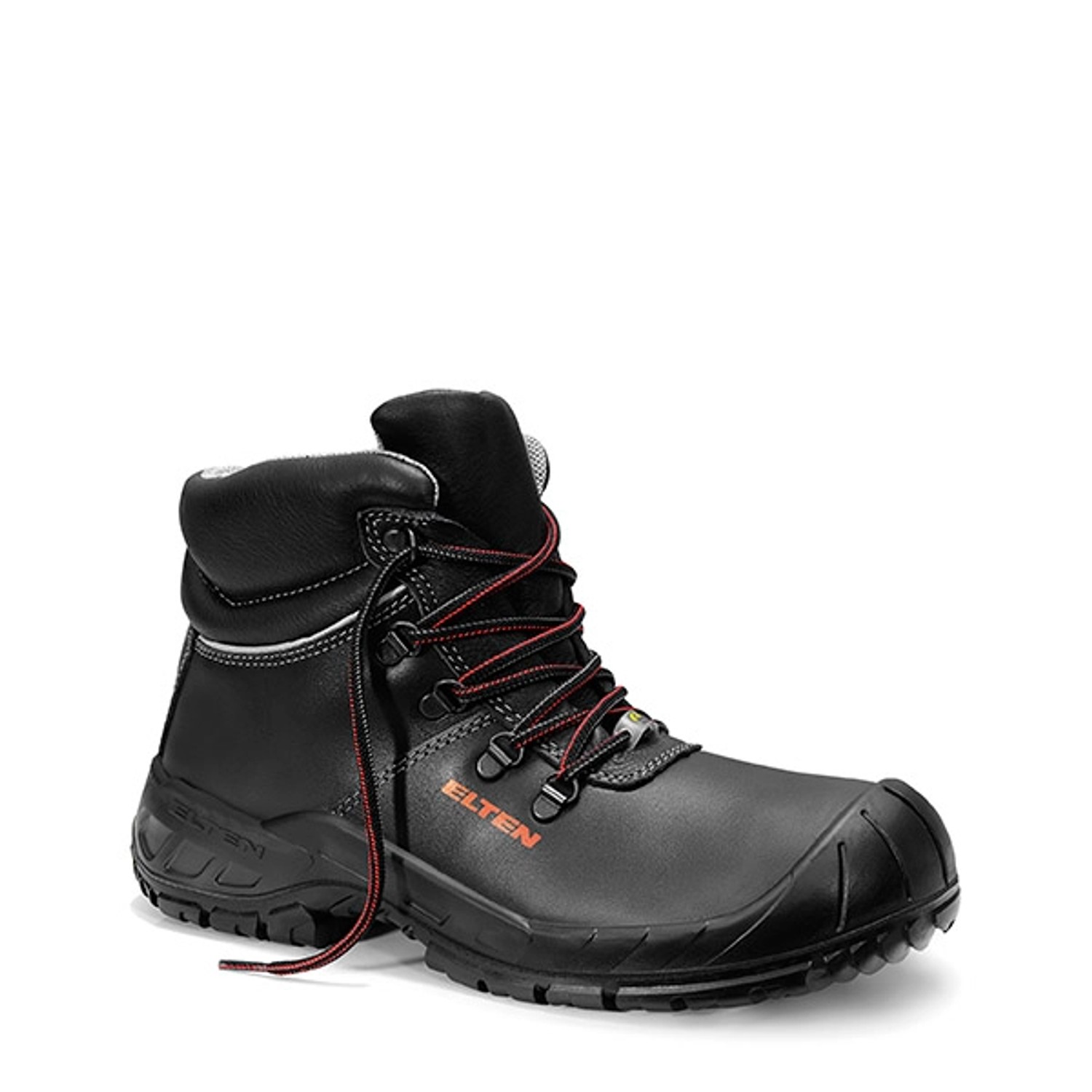 Elten Sicherheitsschnürstiefel Laurenzo Rubber Mid Esd S3 Gr. 44 von Elten