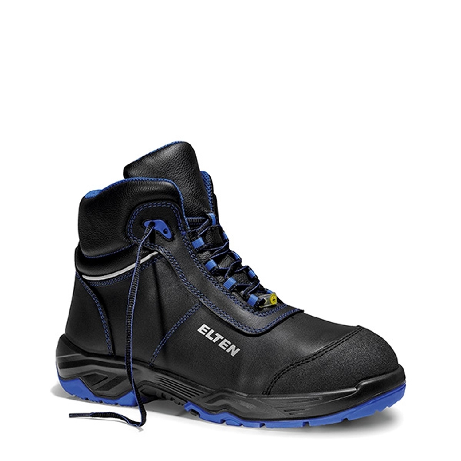 Elten Sicherheitsschnürstiefel Reaction Blue Mid Esd S3 Gr. 43 von Elten