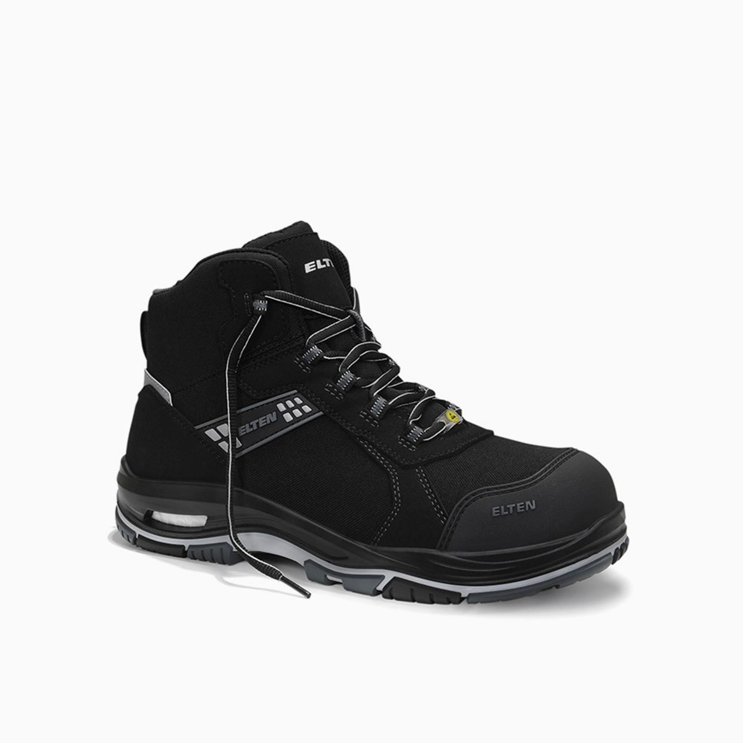 Elten Sicherheitsstiefel Ian Xxtp Pro Grey Mid Esd S3S Gr. 35 von Elten