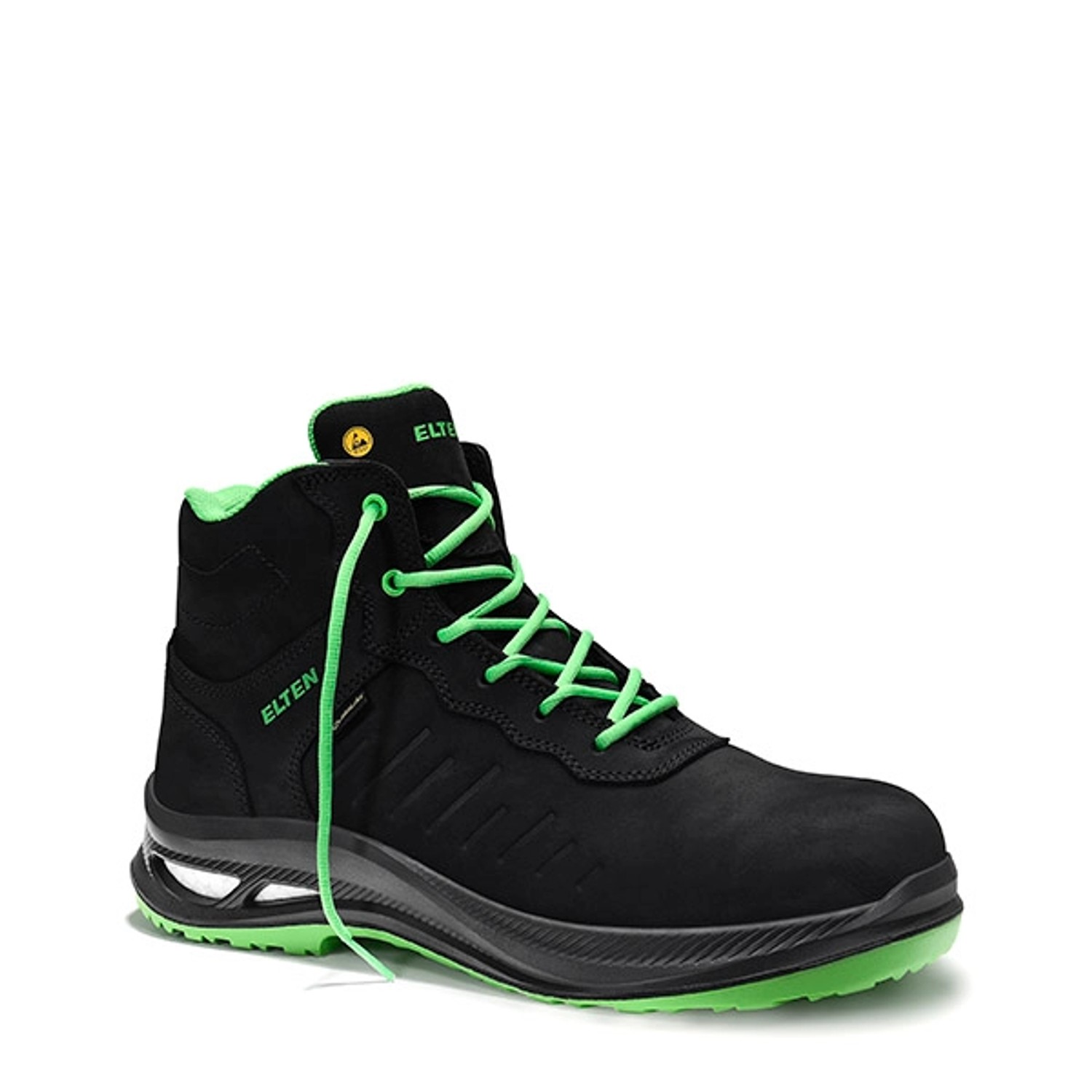 Elten Sicherheitsstiefel Stewart Xxg Pro Gtx Black-Green Mid Esd S3 Hi Ci Gr. 43 Elten Sicherheitsstiefel Stewart Xxg Pro Gtx Black-Green Mid Esd S3 Hi Ci Gr. 43 von ELTEN