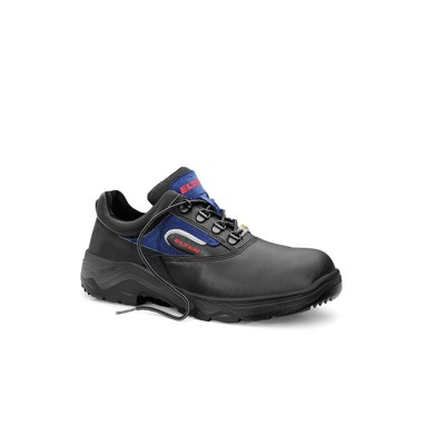 Sicherheitshalbschuh BRUNO ESD S2 SRC, schwarz/blau, Größe 47 von Elten