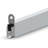 Autom.Türbodendichtung EllenMatic Soundproof 1 stg.L.708mm B.15mm Alu.blk silber Autom.Türbodendichtung EllenMatic Soundproof 1 stg.L.708mm B.15mm Alu.blk silber von Elton