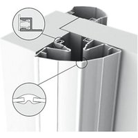 ELLEN Finprotect Plus 120120 z. schrauben KF silber, L 1930mm von Elton