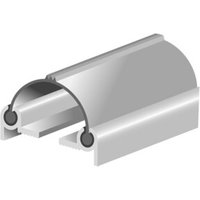 ELLEN Pendeltürprofil DNP vorgeb. z.schrauben Alu silber, L 2500mm ELLEN Pendeltürprofil DNP vorgeb. z.schrauben Alu silber, L 2500mm von Elton