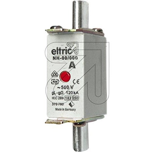 Eltric 3er Pack NH-Sicherungseinsätze 00/50A 370750/33 Eltric 3er Pack NH-Sicherungseinsätze 00/50A 370750/33 von Eltric