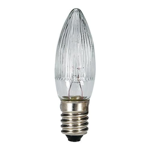 Eltric EGB Filament Topkerzen 8-55V 0,2W halbgeriffelt Weihnachtskerzen Set - perfekt als Weihnachtsbaumkerzen, Schwibbogen Beleuchtung und Weihnachtsdeko Kerzen, 3er Blister Eltric EGB Filament Topkerzen 8-55V 0,2W halbgeriffelt Weihnachtskerzen Set - perfekt als Weihnachtsbaumkerzen, Schwibbogen Beleuchtung und Weihnachtsdeko Kerzen, 3er Blister von Eltric