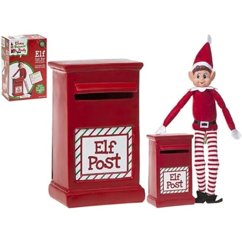 Elves Behavin' Badly 15,2 cm H x 10,2 cm B 6,3 cm T Polystone Rot Briefkasten in PVC-beschichteter Box Elves Behavin' Badly 15,2 cm H x 10,2 cm B 6,3 cm T Polystone Rot Briefkasten in PVC-beschichteter Box von Elves Behavin' Badly