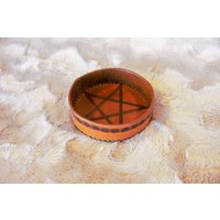 Handgemachtes Pentagram Container Tablett Organizer Altar Pagan Ritual Schlüsselablage Valet von Elvintree