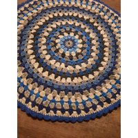 Runde Teppich Klein Gehäkelt Runde Teppich Klein Gehäkelt von Elvira08