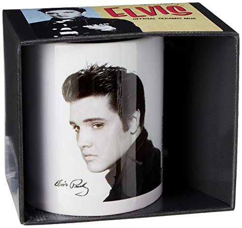 Elvis Presley Kaffeetassen, Keramik, Mehrfarbig, 1 Stück (1er Pack) von Pyramid International