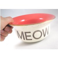 Benutzerdefinierte Text Katze - Wasserschalen in 2 Größen Und 14 Farboptionen Tierfutter Wasserschale, Individuelles Katzengeschirr Geschenk Für Benutzerdefinierte Text Katze - Wasserschalen in 2 Größen Und 14 Farboptionen Tierfutter Wasserschale, Individuelles Katzengeschirr Geschenk Für von ElyciaCamille
