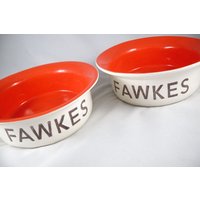 Geschenk Für Haustier Handgemacht Personalized For Pet 2Er Set Große Oder Kleine Personalisierte Hundefutterschale Hundewassernapf Katzenfutterschale Geschenk Für Haustier Handgemacht Personalized For Pet 2Er Set Große Oder Kleine Personalisierte Hundefutterschale Hundewassernapf Katzenfutterschale von ElyciaCamille