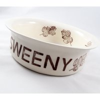 Geschenk Für Hund Custom Dog Bowl Handgemachte Keramik Groß Oder Klein Personalisierte Hundenapf Futternapf Wassernapf Steingut Geschenk Für Hund Custom Dog Bowl Handgemachte Keramik Groß Oder Klein Personalisierte Hundenapf Futternapf Wassernapf Steingut von ElyciaCamille