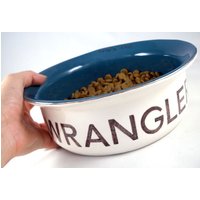 Handgemachte Custom Dog Bowl - 2 Größen 14 Farboptionen Gold- Oder Silberrand Personalisierter Text Innen Und Außen Individuelles Hundegeschenk Handgemachte Custom Dog Bowl - 2 Größen 14 Farboptionen Gold- Oder Silberrand Personalisierter Text Innen Und Außen Individuelles Hundegeschenk von ElyciaCamille