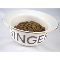 Personalisierte Katzenschüssel | Gold - Oder Silberrand Benutzerdefinierter Katzenname Katzenfutterschale Katzen Wasserschale Allergiefreie Keramik Personalisierte Katzenschüssel | Gold - Oder Silberrand Benutzerdefinierter Katzenname Katzenfutterschale Katzen Wasserschale Allergiefreie Keramik von ElyciaCamille