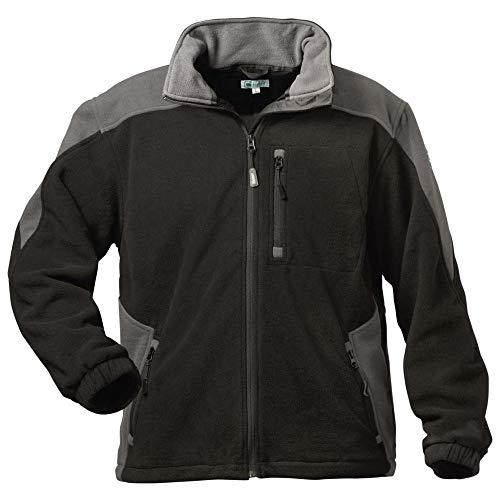 Elysee Fleece-Jacke "Chelsea", 1 Stück, Größe 2XL, schwarz/grau, 23310-2XL von Elysee