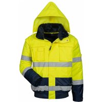 Elysee - siegfried Warnschutzpilotjacke, Gelb/Marine ®, Gr.XXXL von Elysee