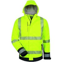 Elysee Warnschutz-Softshelljacke Melvin Gr.M gelb/schwarz 100% Polyester von Feldtmann