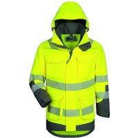 Warnschutzparka arwid Gr.XXL gelb/grau von Elysee