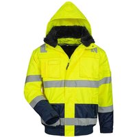 Elysee - arthur Warnschutz Pilotjacke gelb/marine ®, en iso 20471 Gr.S von Elysee