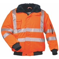 Elysee - gustav Warnschutz-Pilotjacke ® en 471/3, en 14058, en 340, Orange Gr.XL von Elysee