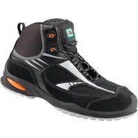 Elysee - perito S3 Schnürstiefel ® Schwarz/Silber - en iso 20345 S3 src, Gr.37 von Elysee