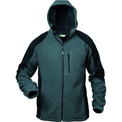 Fleecejacke TAMPERE, grau/schwarz, Größe 3XL Fleecejacke TAMPERE, grau/schwarz, Größe 3XL von Elysee
