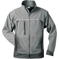 Jacke Beta, Softshell, Gr. 3XL, grau/schwarz - Elysee Jacke Beta, Softshell, Gr. 3XL, grau/schwarz - Elysee von Elysee