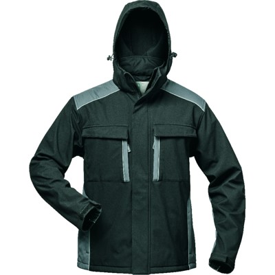 Softshelljacke POSEN, schwarz/grau, Größe M von Elysee