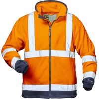 Warn-Fleecejacke Benedikt Gr. xl, orange/marine - Elysee Warn-Fleecejacke Benedikt Gr. xl, orange/marine - Elysee von Elysee