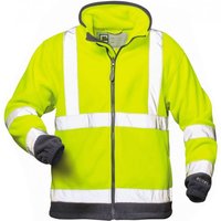 Elysee - valentin Warnschutzfleecejacke ® Gelb/Marine en 471/3, Polarfleece, Gr.S von Elysee