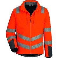 Warn-Steppjacke, Bechtol, orange, Gr.3XL von Elysee