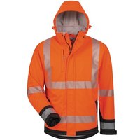 Elysee - 23436-1 Winter-Warnschutz-Softshelljacke Lukas Größe m orange/schwarz von Elysee