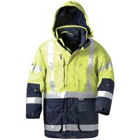 Warnschutzparka 4in1 gelb./marine Gr.L EN471 - Elysee von Elysee