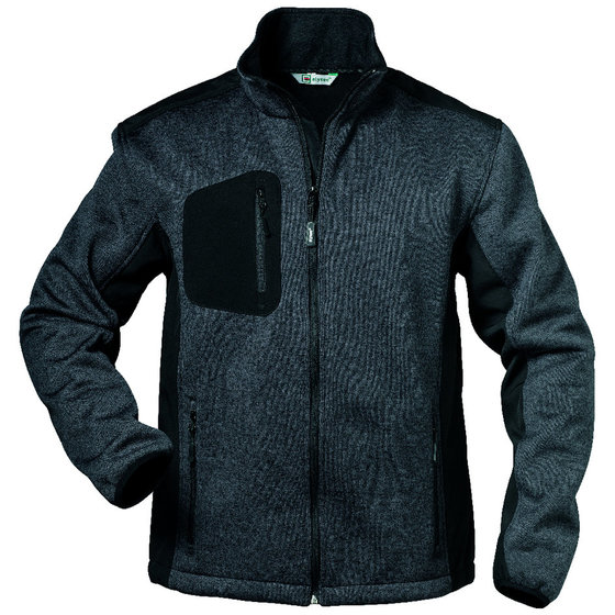 elysee® - Strickjacke INNSBRUCK, grau/schwarz, Größe 3XL von Elysee