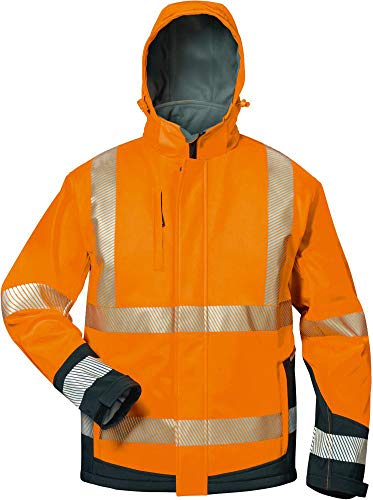 elysee 23436-xl Größe X-Large "Lukas" Winter softshell-coat – Fluo Orange/Black von Elysee