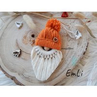 Makramee Wichtel | Weihnachtswichtel Weihnachten Deko Mitbringsel Makramee Wichtel | Weihnachtswichtel Weihnachten Deko Mitbringsel von EmLiHandgemacht