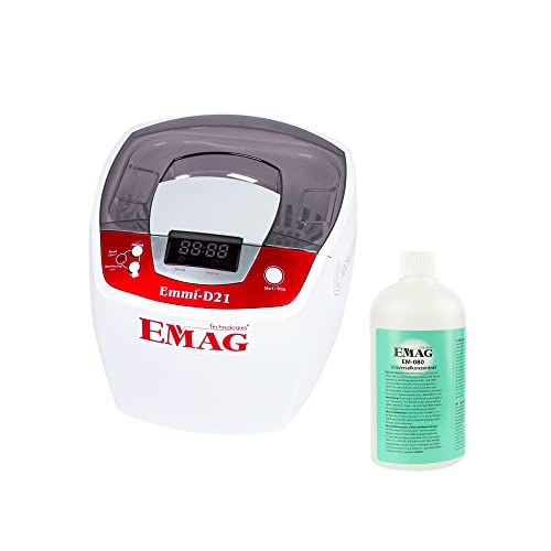 EMAG Ultraschallreiniger Emmi D21 Universal-Set I Brillenreinigungsgerät auch für Dentalprodukte & Uhren I Ultraschallreinigungsgerät aus Deutschland EMAG Ultraschallreiniger Emmi D21 Universal-Set I Brillenreinigungsgerät auch für Dentalprodukte & Uhren I Ultraschallreinigungsgerät aus Deutschland von Emag