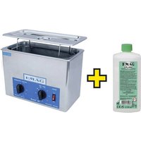Emag Emmi 30 HC + 2xEM080 Ultraschallreiniger 200W 3l mit Heizung von Emag