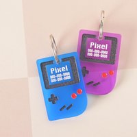 Personalisierte Spielkonsole Haustier Plakette Gravierte Hunde Und Katzenmarke Personalisierte Spielkonsole Haustier Plakette Gravierte Hunde Und Katzenmarke von EmandMeStudio