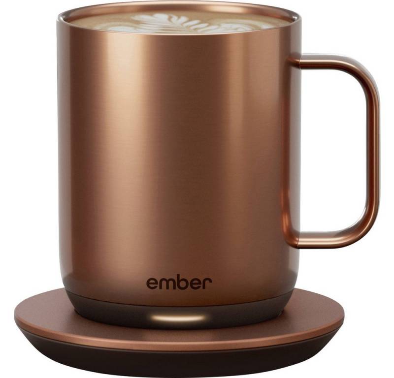 Ember Isolierkanne Ember Mug 10 Smart-Trinkbecher Kupfer 295 ml CM191005EU, 0.29 l von Ember