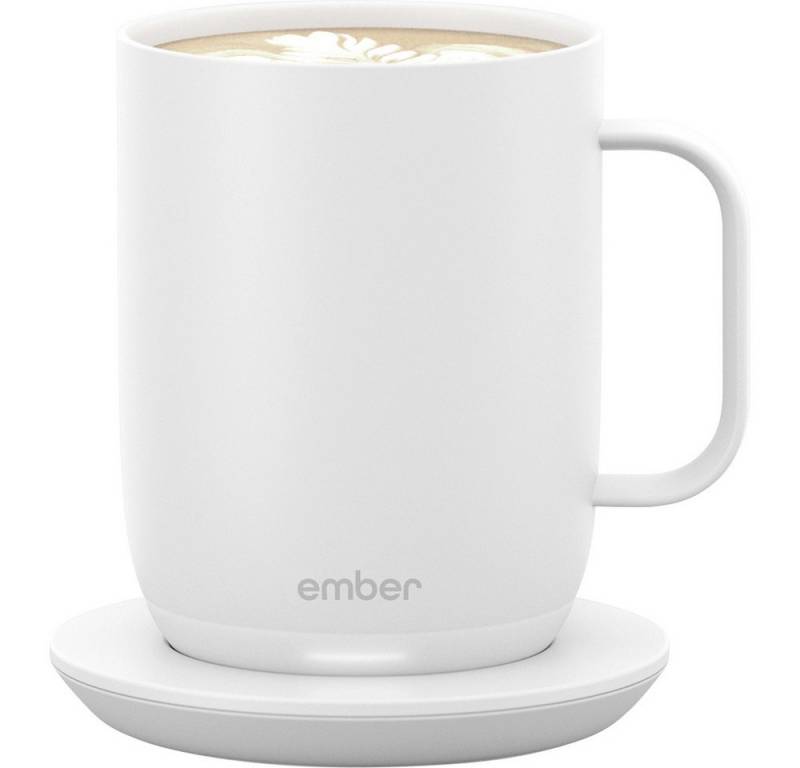 Ember Isolierkanne Ember Mug 14 Smart-Trinkbecher Weiß 414 ml CM191402EU, 0.41 l von Ember
