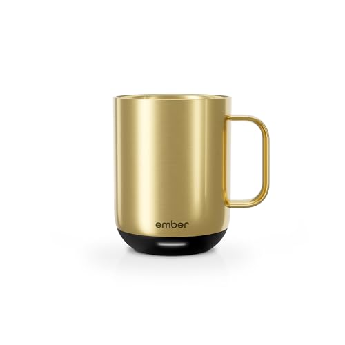 Ember Temperature Control Smart Mug 2, 295 ml, Gold, 1,5 Std. Batterie von Ember