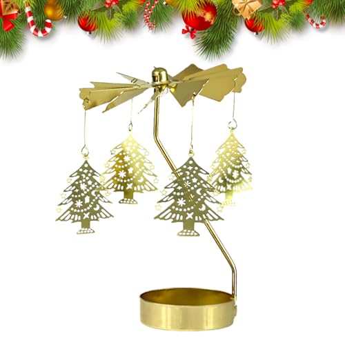 Weihnachten Eisen rotierende Kerzenständer Xmas Tree Teelicht Kerzenständer Rotierende Kerzenständer Desktop Ornament für Festival Weihnachten Home Tisch Hochzeit Kamin Dekor Weihnachten Eisen rotierende Kerzenständer Xmas Tree Teelicht Kerzenständer Rotierende Kerzenständer Desktop Ornament für Festival Weihnachten Home Tisch Hochzeit Kamin Dekor von Embhlitfe