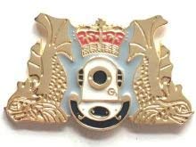 Taucher Cut Out Form Military Anstecknadel Emaille von Emblems-Gifts