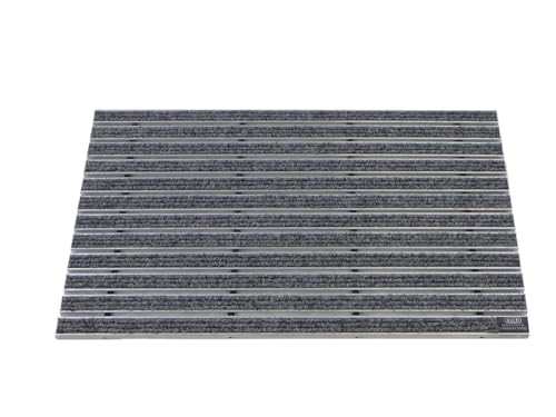 EMCO Eingangsmatte DIPLOMAT Rips hellgrau 22mm Fußmatte Schmutzfangmatte Fußabtreter Antirutschmatte, Größe:990 x 590 mm EMCO Eingangsmatte DIPLOMAT Rips hellgrau 22mm Fußmatte Schmutzfangmatte Fußabtreter Antirutschmatte, Größe:990 x 590 mm von Emco
